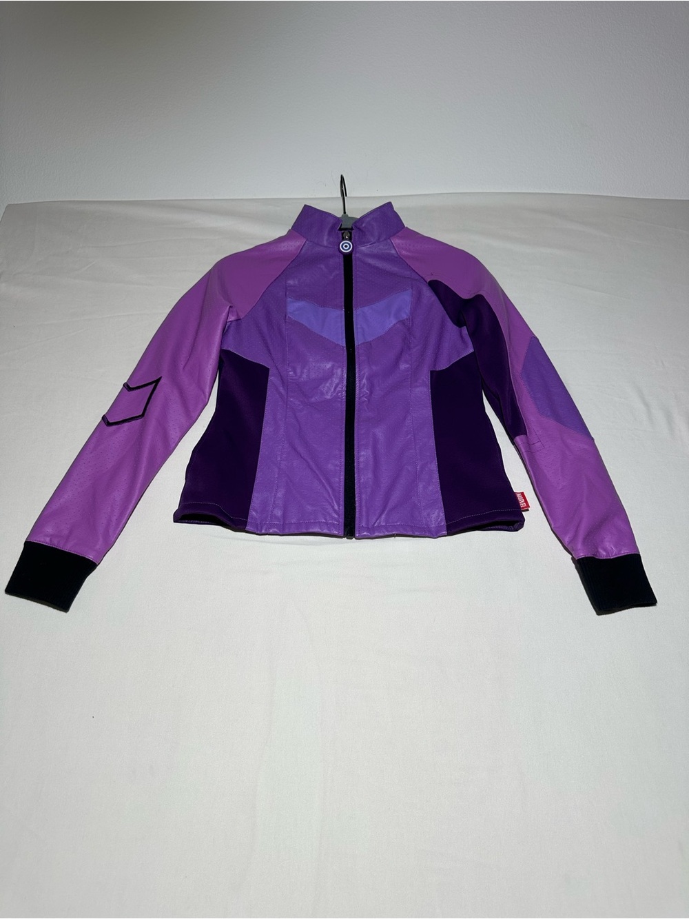 Disney Marvel Hawkeye Kate Bishop Purple Jacket Women's XS NWT new with tags